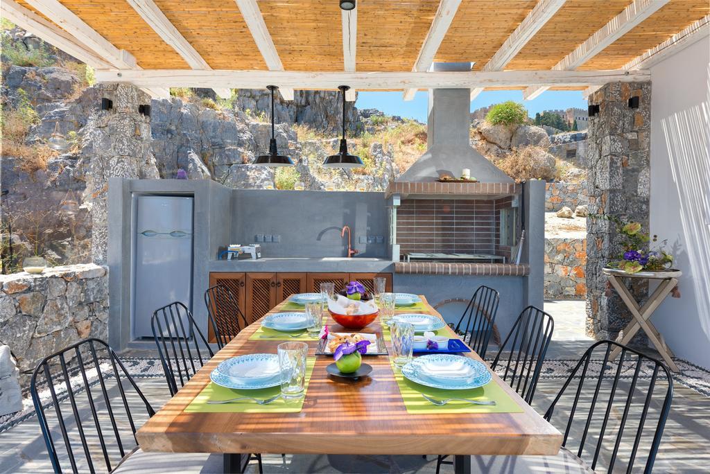 Lindos Vigli Private Villa Экстерьер фото
