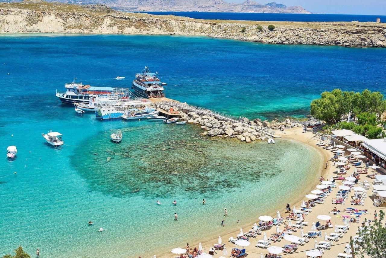 Lindos Vigli Private Villa Экстерьер фото